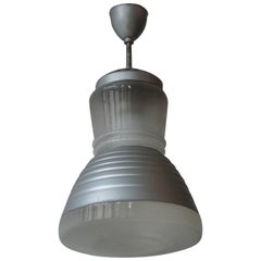 Ensemble de quatre lampes industrielles