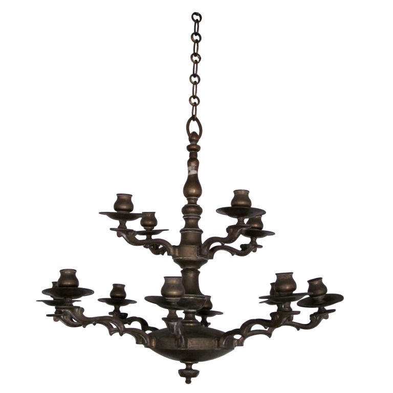 Double-level chandelier, 1920s