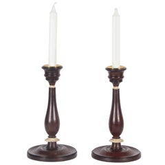 Pair of Danish Candlesticks