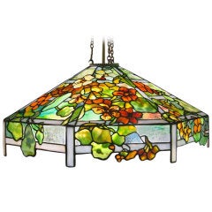 Tiffany Studios "Nasturtium" Chandelier