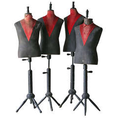 Set of Four Vintage Mannequins