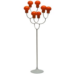 Rare Temde Floor Lamp By Eva Reneé Nele