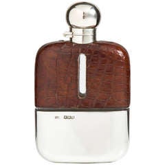 A Superb Quality Hip Flask Dated Sheffield 1920