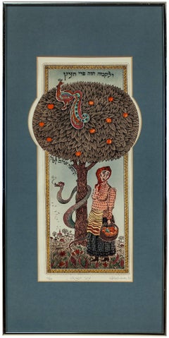 Eve and the Snake in the Garden of Eden