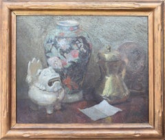 1920's Still Life with Japanese Shisa