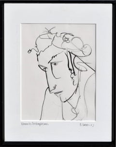 Woman in Contemplation Figurative