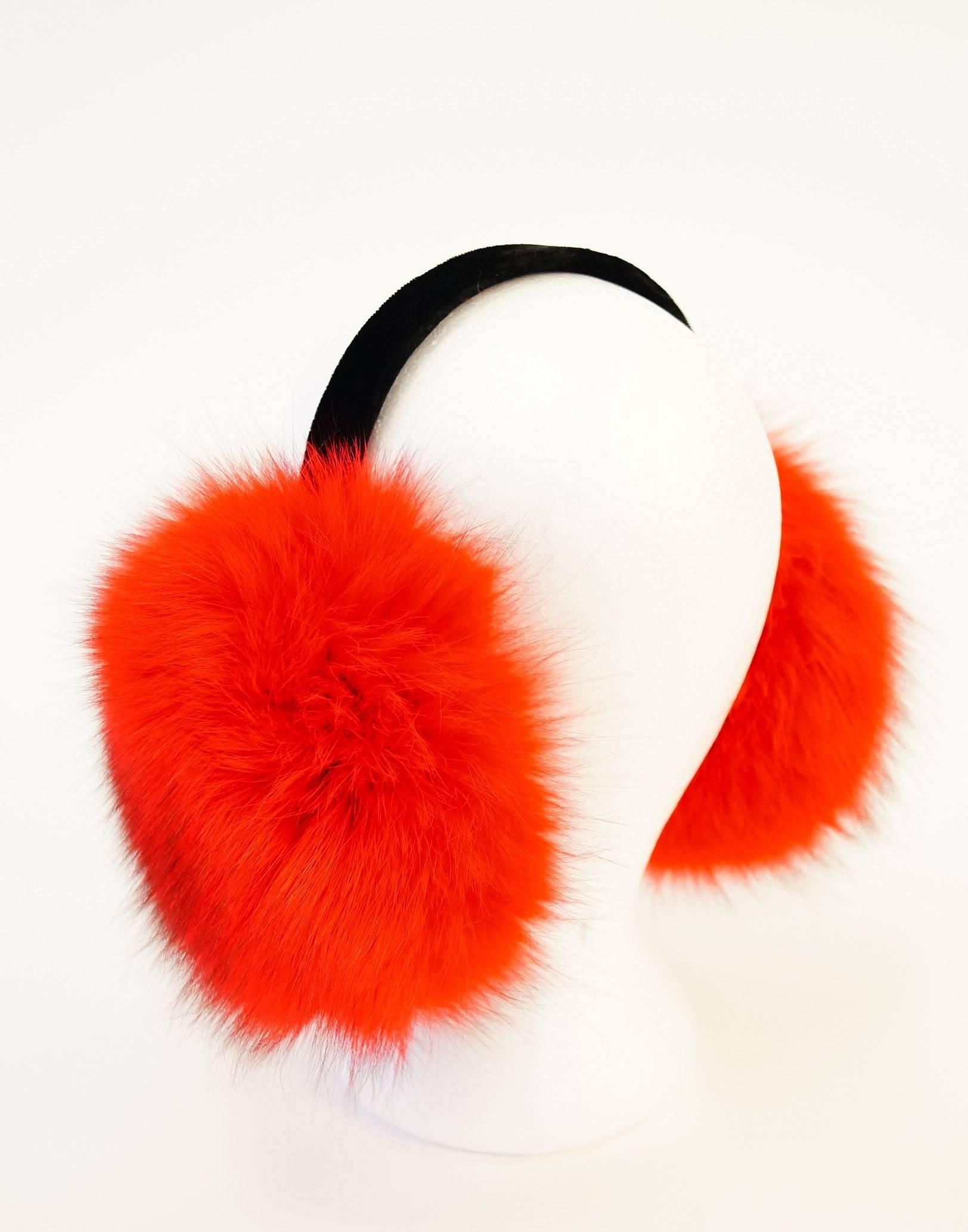 red earmuffs