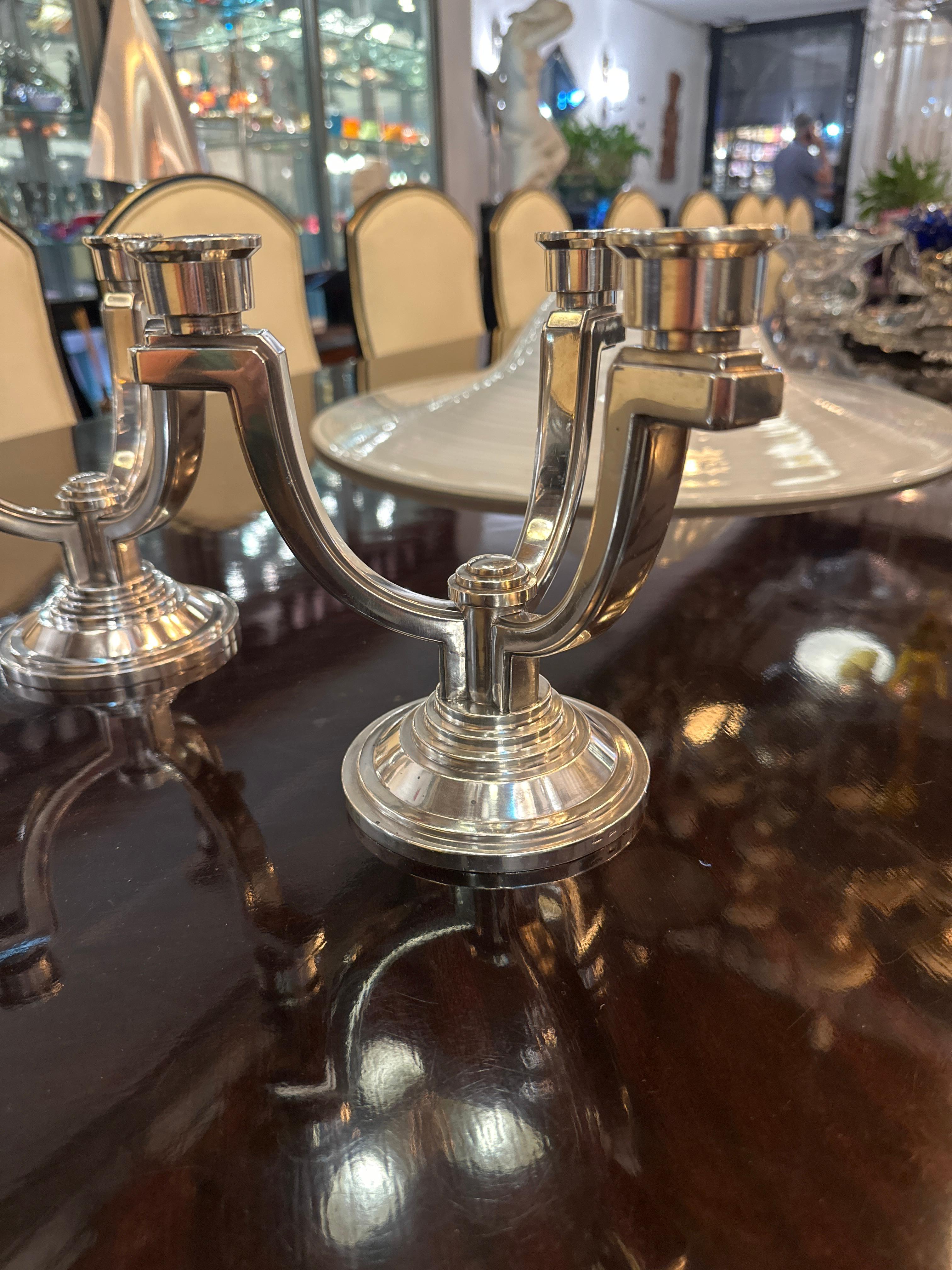 Candelabra

Sign: Bafico France
Metal: bronze plated
We have specialized in the sale of Art Deco and Art Nouveau and Vintage styles since 1982.If you have any questions we are at your disposal.
Pushing the button that reads 'View All From Seller'.