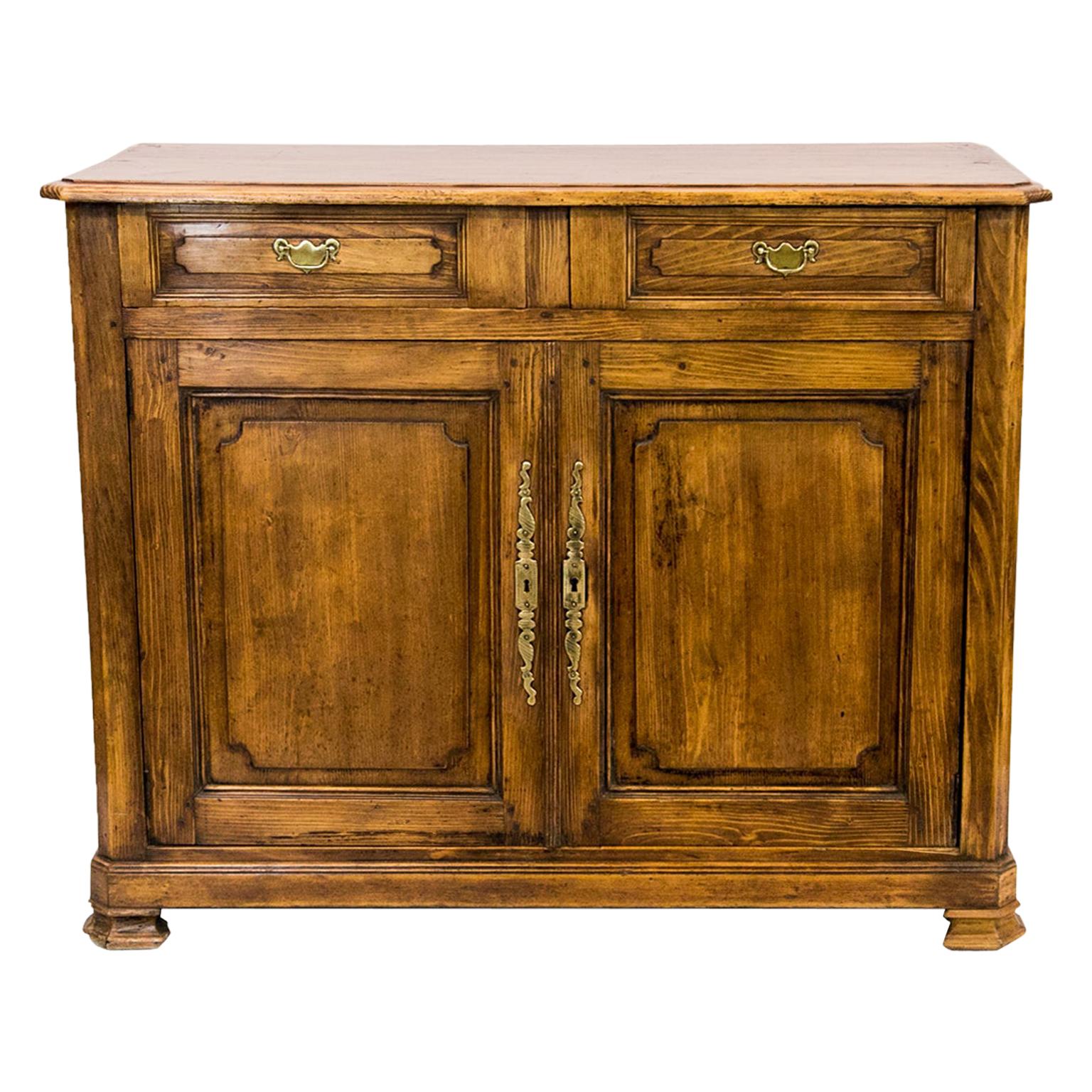 Carved French Pine Buffet