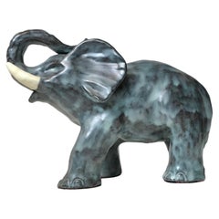 Ceramic Elephant by Michael Andersen, Denmark, 1970s