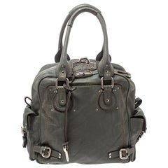 Chloe Grey Leather Paddington Satchel