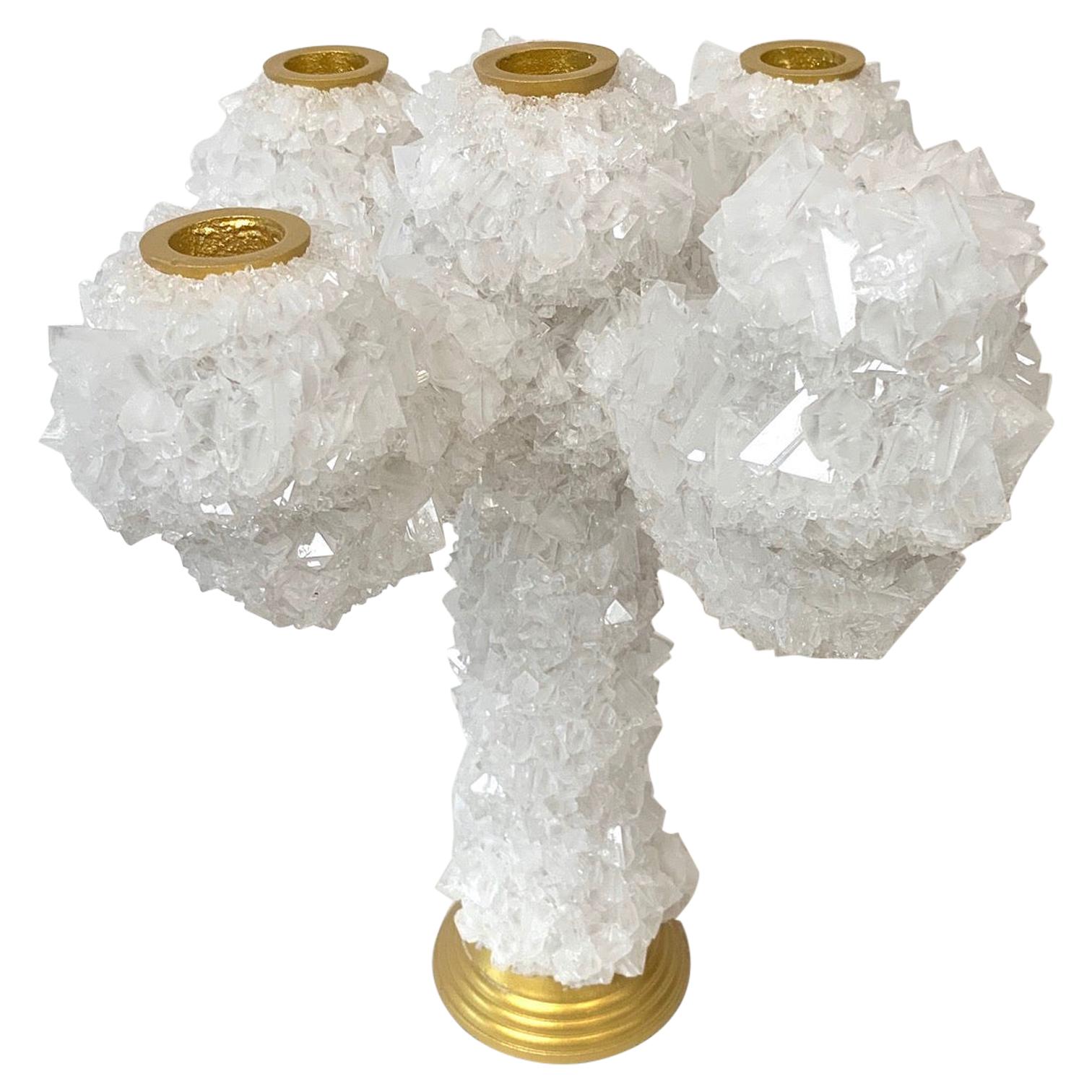 Crystals Overgrown Candelabra, Mark Sturkenboom