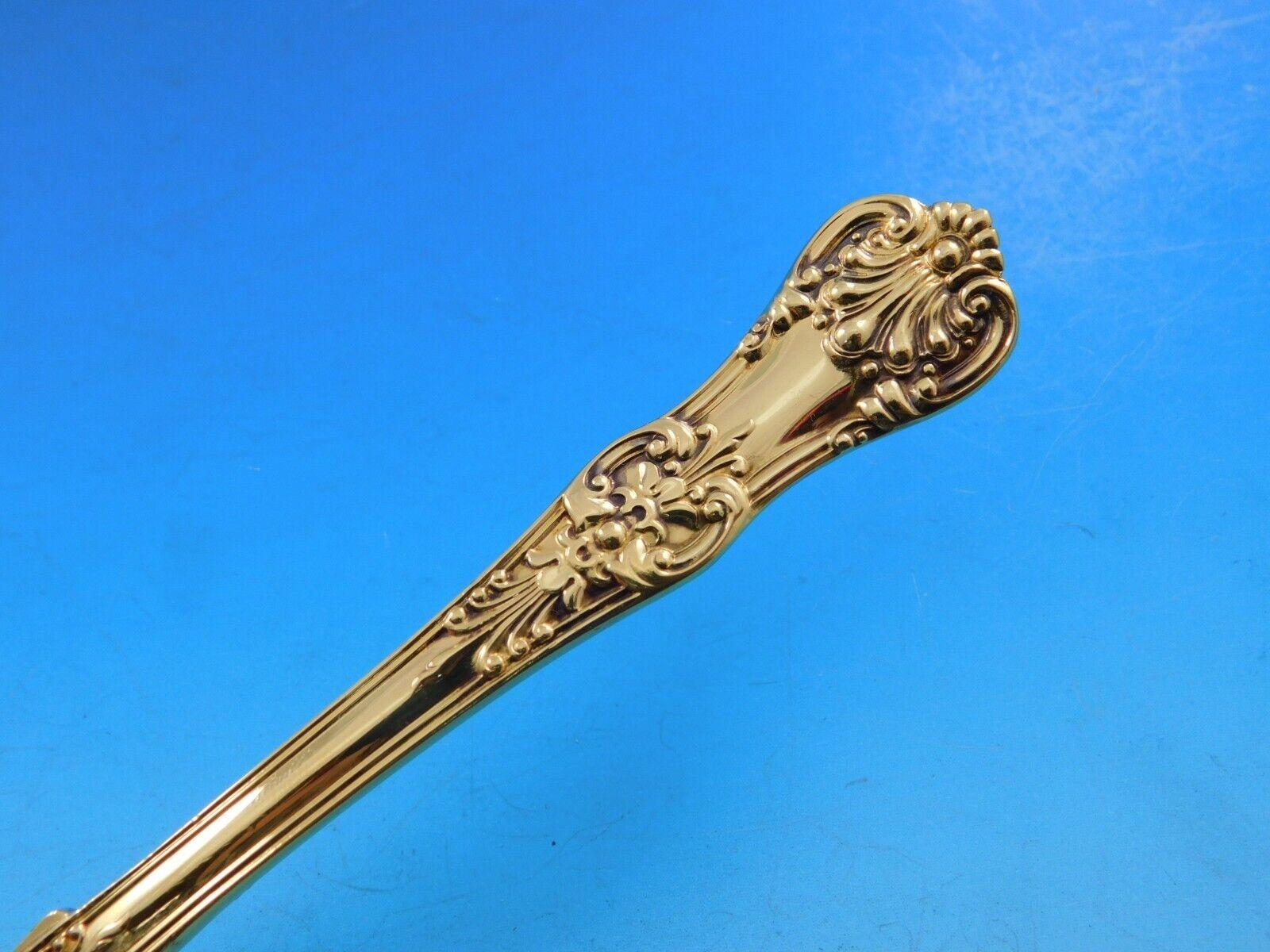 ENGLISH KING (c. 1885)

Patterns similar to our English King were first used in France and England late in the eighteenth century and have remained among the most popular styles for>flatware today, in both Europe and America. Tiffany & Co. first