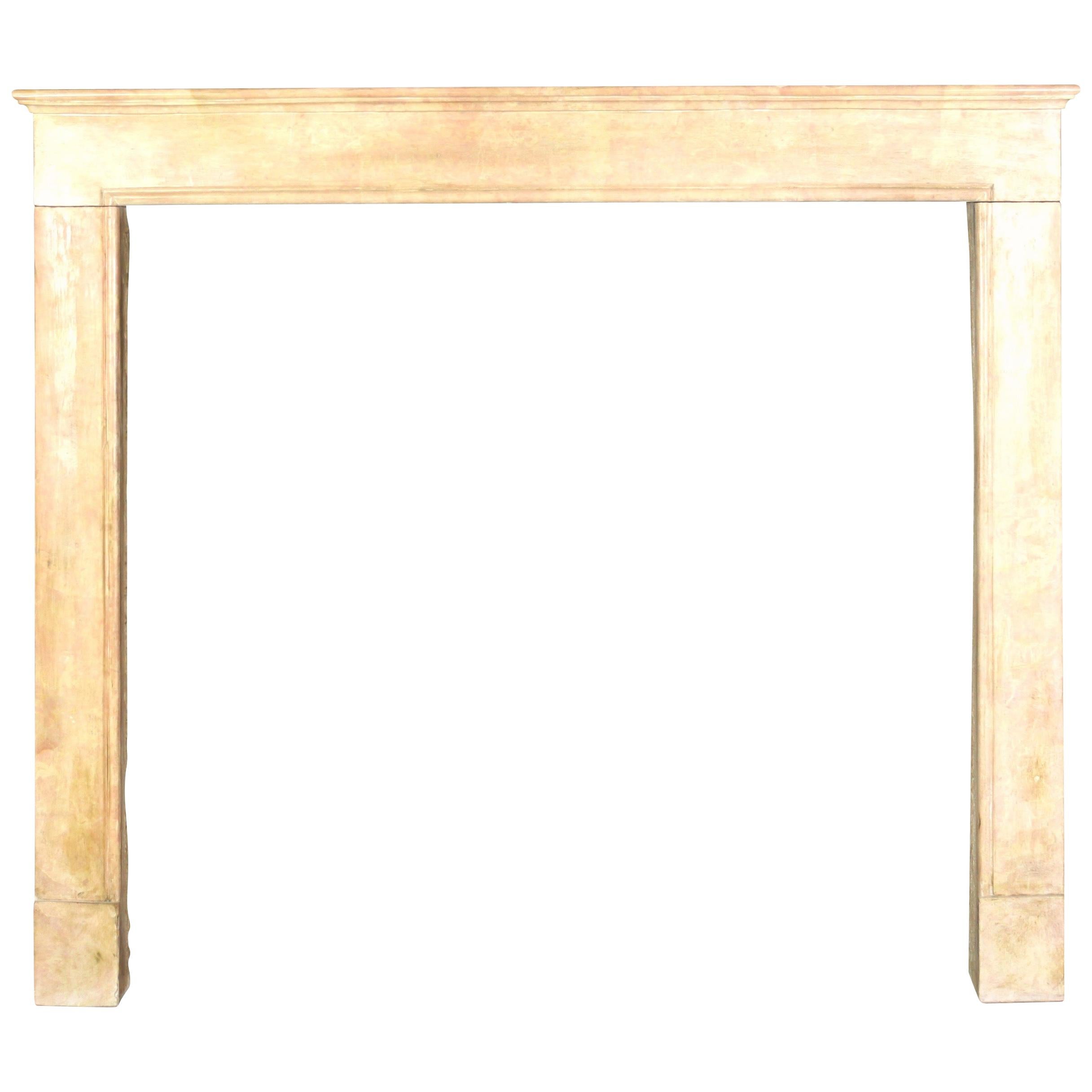 French Chique Style Rose Liseron Fireplace Surround