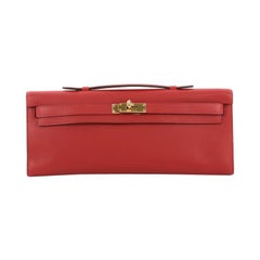 Hermes Kelly Cut Pochette Swift