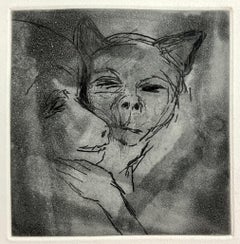 Small Beasts (Dog) Aquatint Etching Jim Dine Pop Art Print 