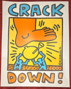 Cartel benéfico Crack Down (Ed. /2000)