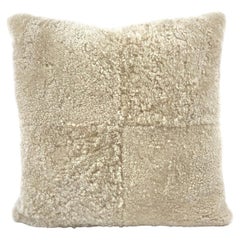 Large Shearling Pillow - Euro 24x24"  60x60cm 