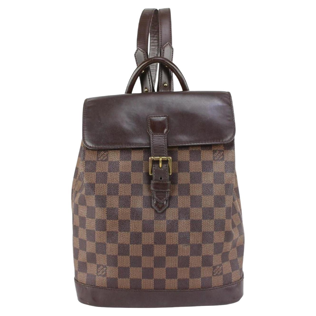 Louis Vuitton Damier Ebene Soho Backpack 12lv2