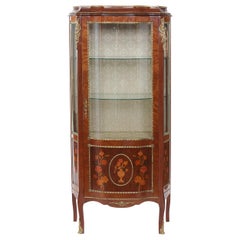 Antique Louis XV Style Bronze Mounted China / Display Cabinet