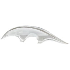 Lucite Stylized Tapir Sculpture by Chief Artist Tim S. Crea for Team Guzzini