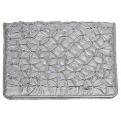 MM Silver Convertible Clutch