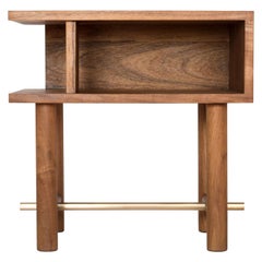 Wooden Nightstand in Solid Mexican Hardwood