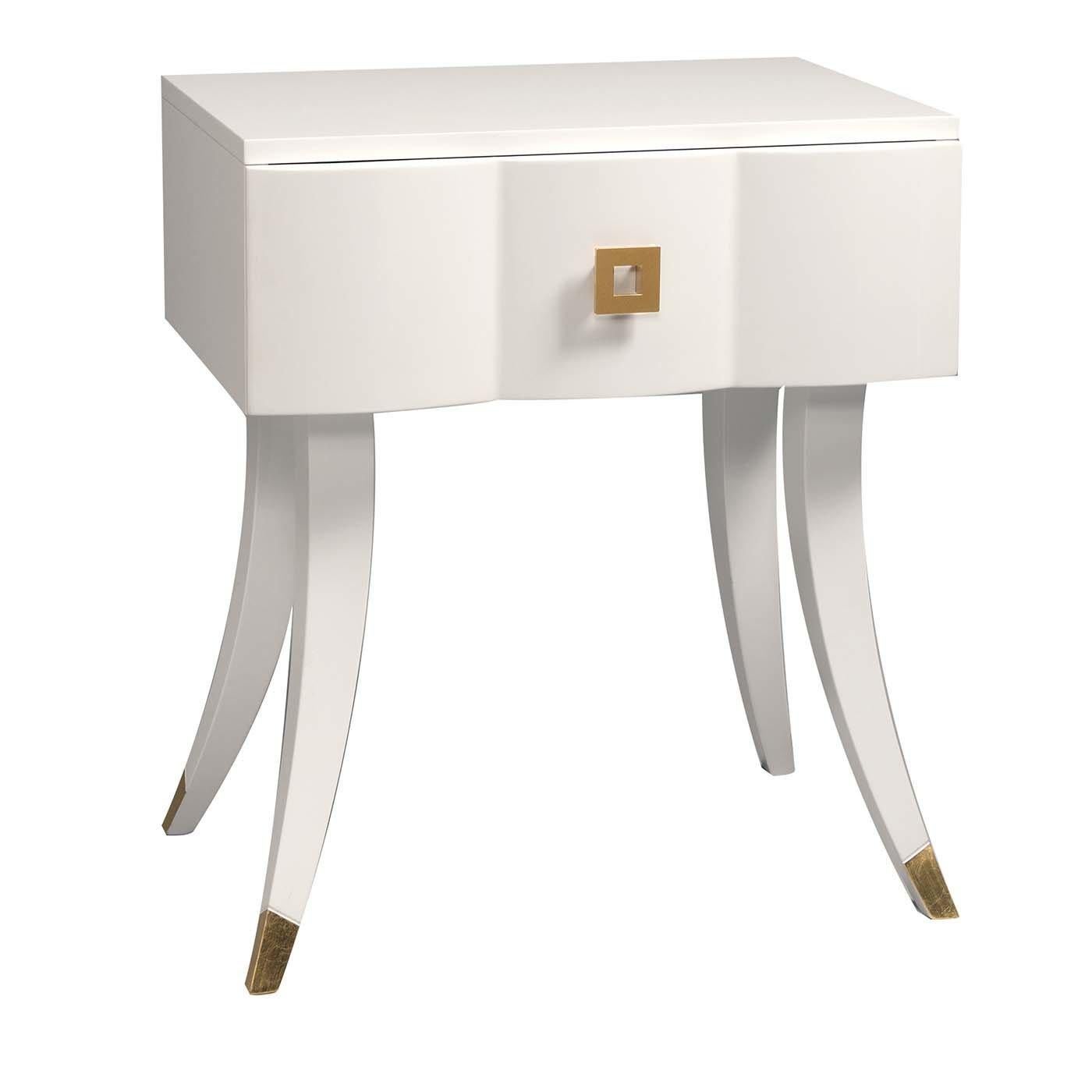 Oscar Night Stand White