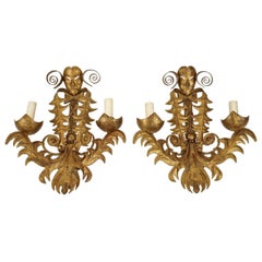 Pair of Art Deco Wall Sconces