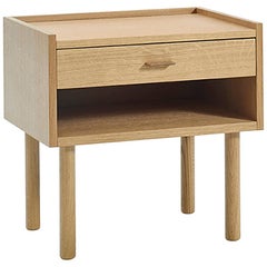 Pair of Hans Wegner GE - 430 Nightstands - Natural Oiled Oak