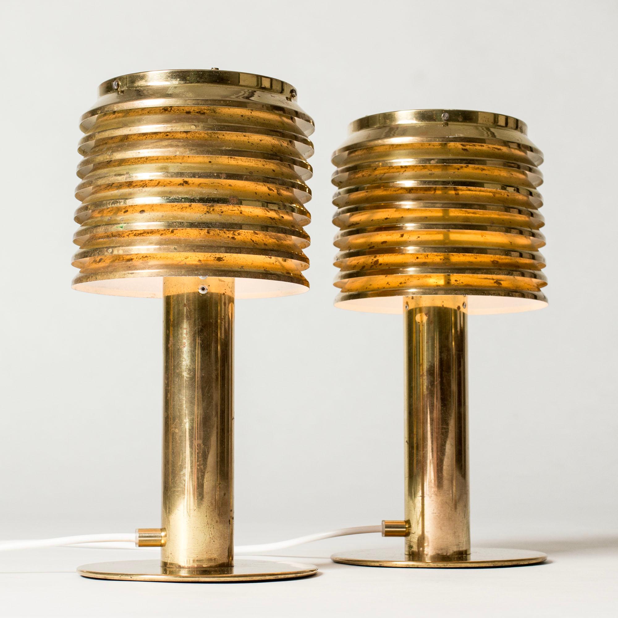 Scandinavian Modern Scandinavian Midcentury Table Lamps by Hans-Agne Jakobsson, Sweden, 1960s For Sale