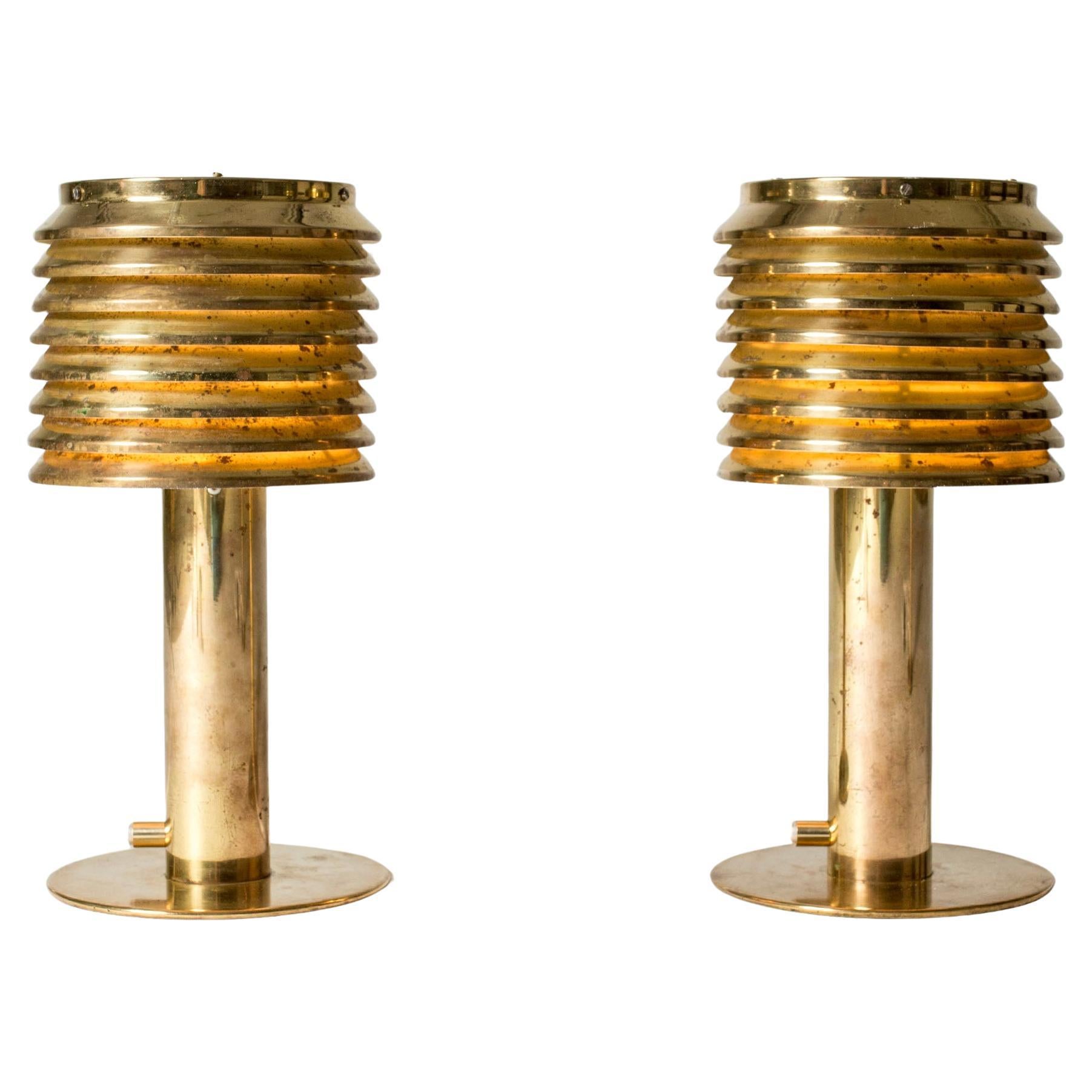 Scandinavian Midcentury Table Lamps by Hans-Agne Jakobsson, Sweden, 1960s For Sale