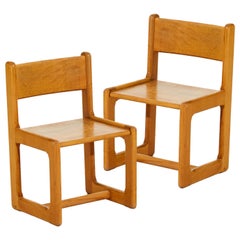 Scandinavian Modern Pair of Children Chairs, Stephan Gip and Herbert Andersson