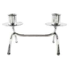 Sterling Midcentury Candelabra