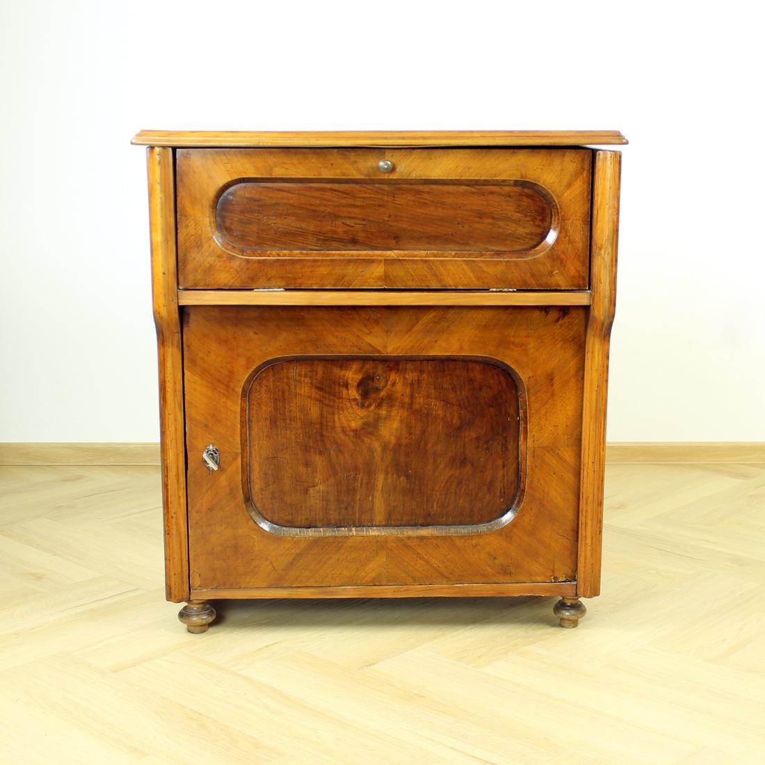 Oak Unique Art Deco Home Office Bureau, Czechoslovakia, 1920s For Sale