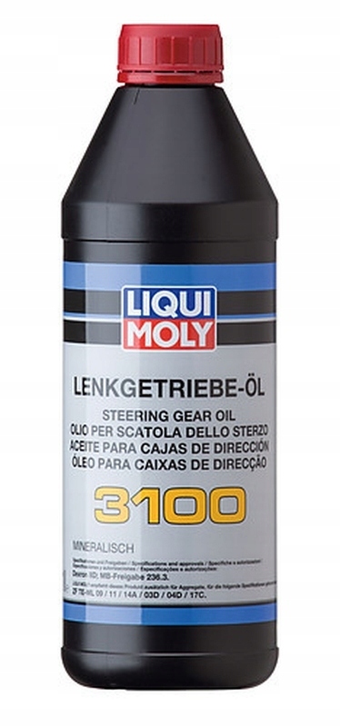 LIQUI MOLY OLEJ LIQUI MOLY HYDRAULICZNY 1L 3100 DEXRON IID / MB 236.3 ...