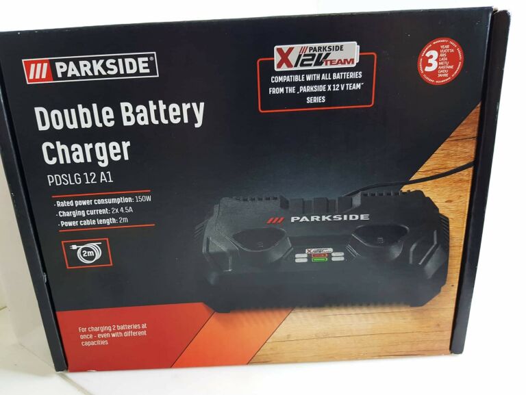 PARKSIDE DOUBLE BATTERY CHARGER PDSLG 12A1