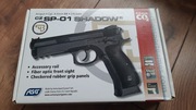 Wiatrówka CZ 75 SP-01 poniżej 17J Shadow gaz kulki zestaw