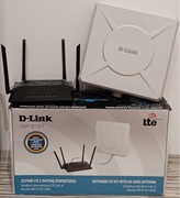 Modem LTE Router D-LINK DWP-812KT z anteną zewnętrzną AC1200 ODU