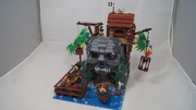 Lego Pirates MOC Wyspa Czaszki piraci figurki kg 