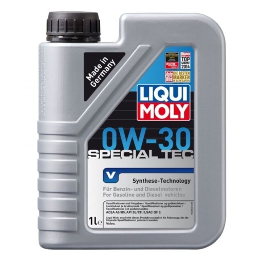 OLEJ LQM 0W-30 SPECIAL TEC V 1L 2852 LIQUI MOLY Olej silnikowy LIQUI ...