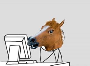 Computer Horse meme