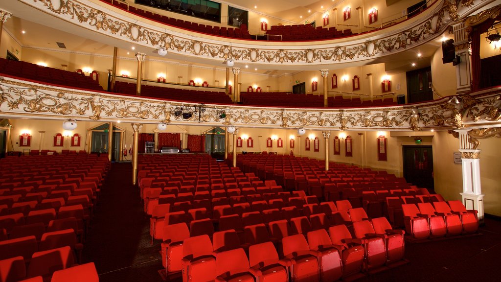 Grand Theatre which includes interior views and theater scenes