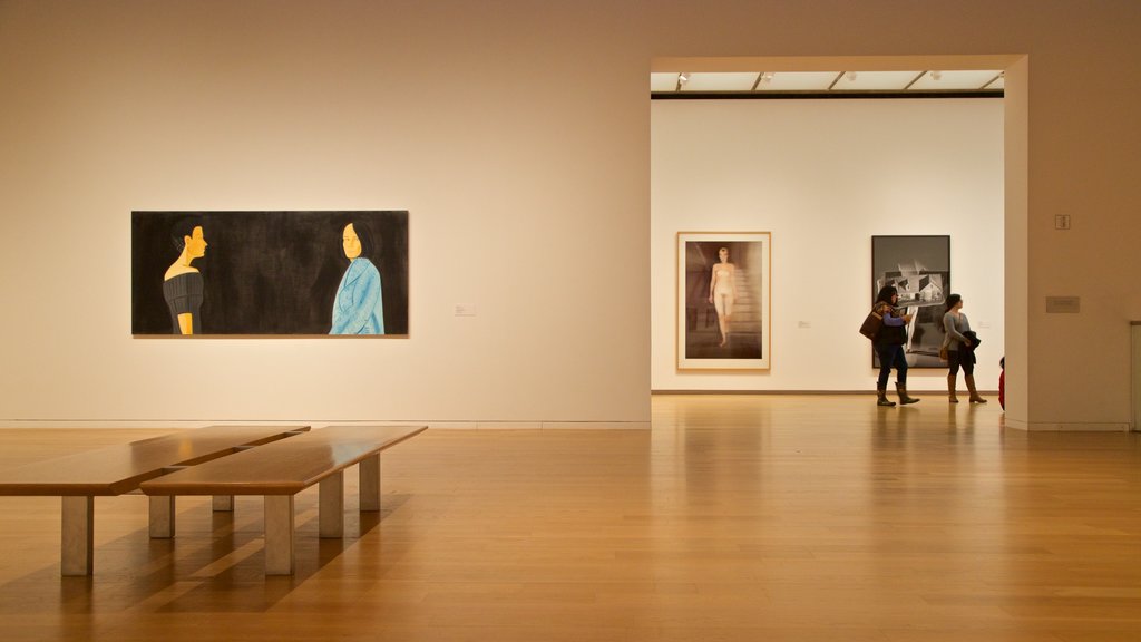 Modern Art Museum of Fort Worth featuring interior views and art