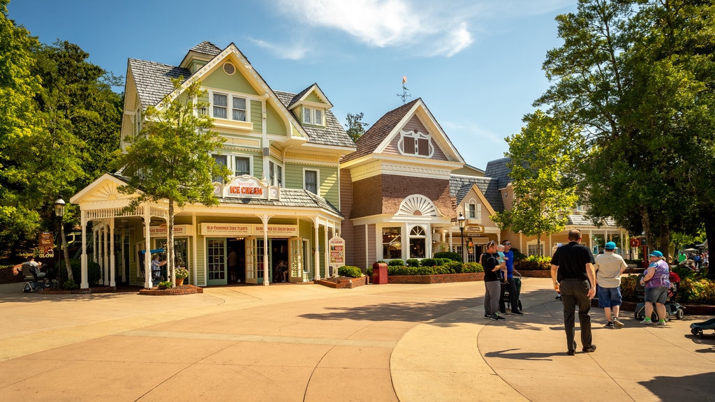 Dollywood featuring street scenes