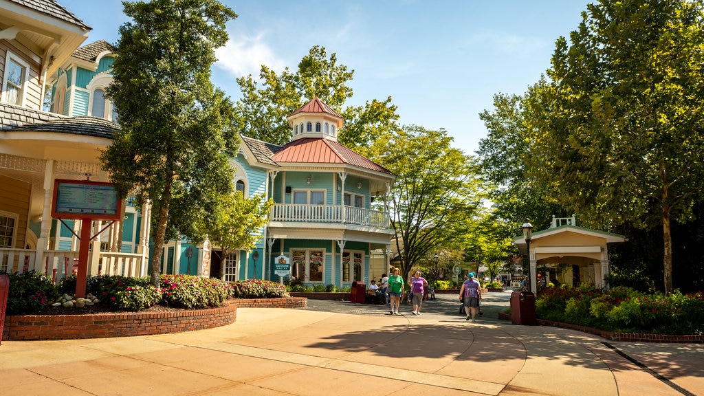 Dollywood featuring street scenes