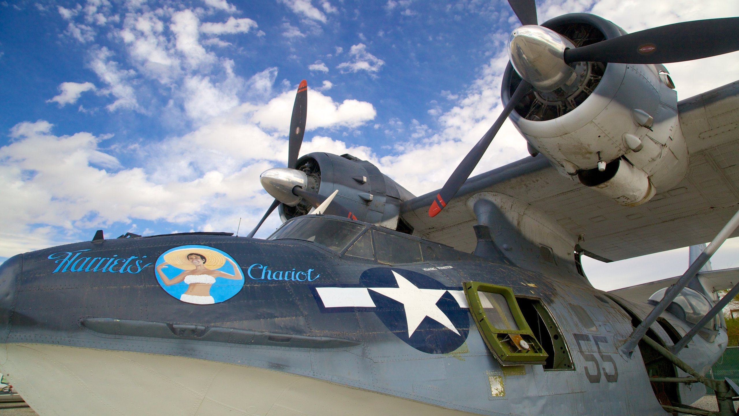 Palm Springs Air Museum showing aircraft