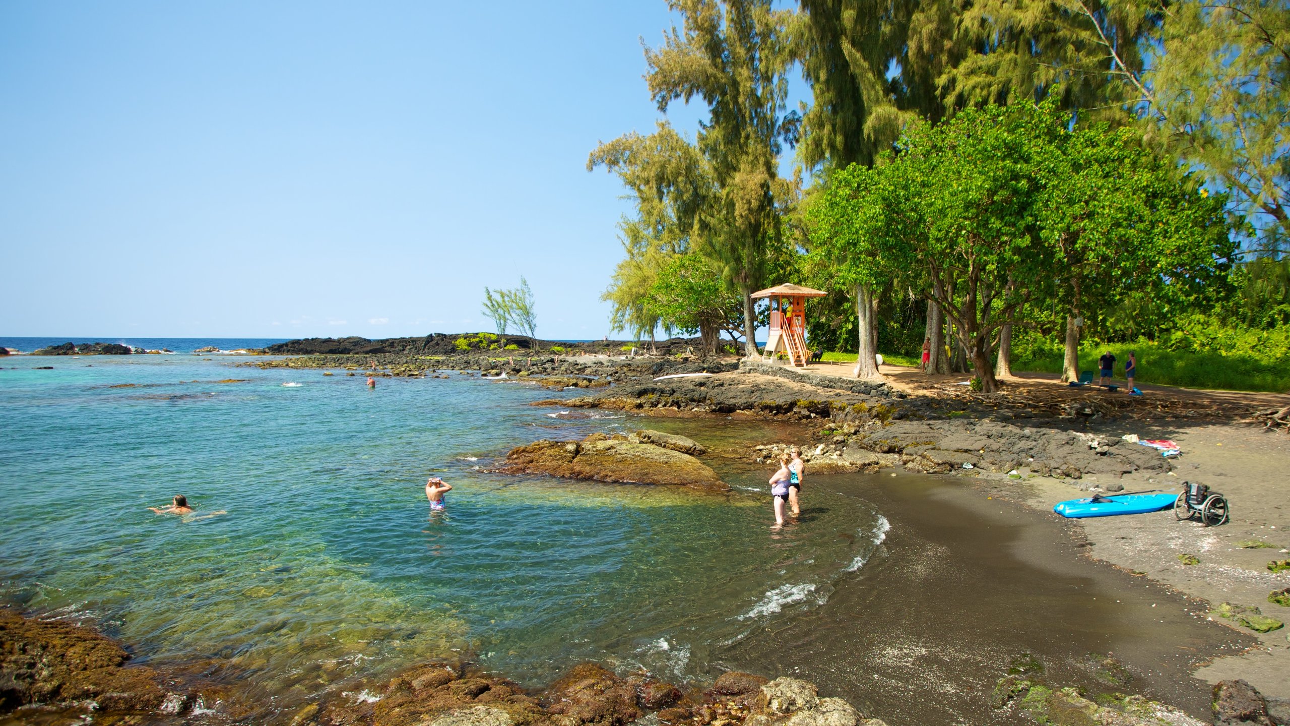 Richardson\'s Ocean Park qui includes panoramas et plage de sable