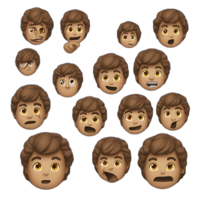 Face saying I don’t know | AI Emoji Generator