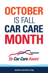 October is Fall Car Care Month